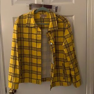 Never used checkered clueless jacket SUPER RARE